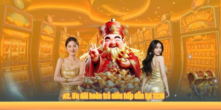 KHUYẾN MÃI #2. Ưu đãi hoàn trả siêu hấp dẫn tại 123B
