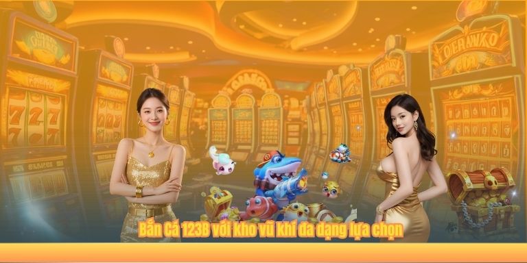 BẮN CÁ Bắn Cá 123B với kho vũ khí đa dạng lựa chọn